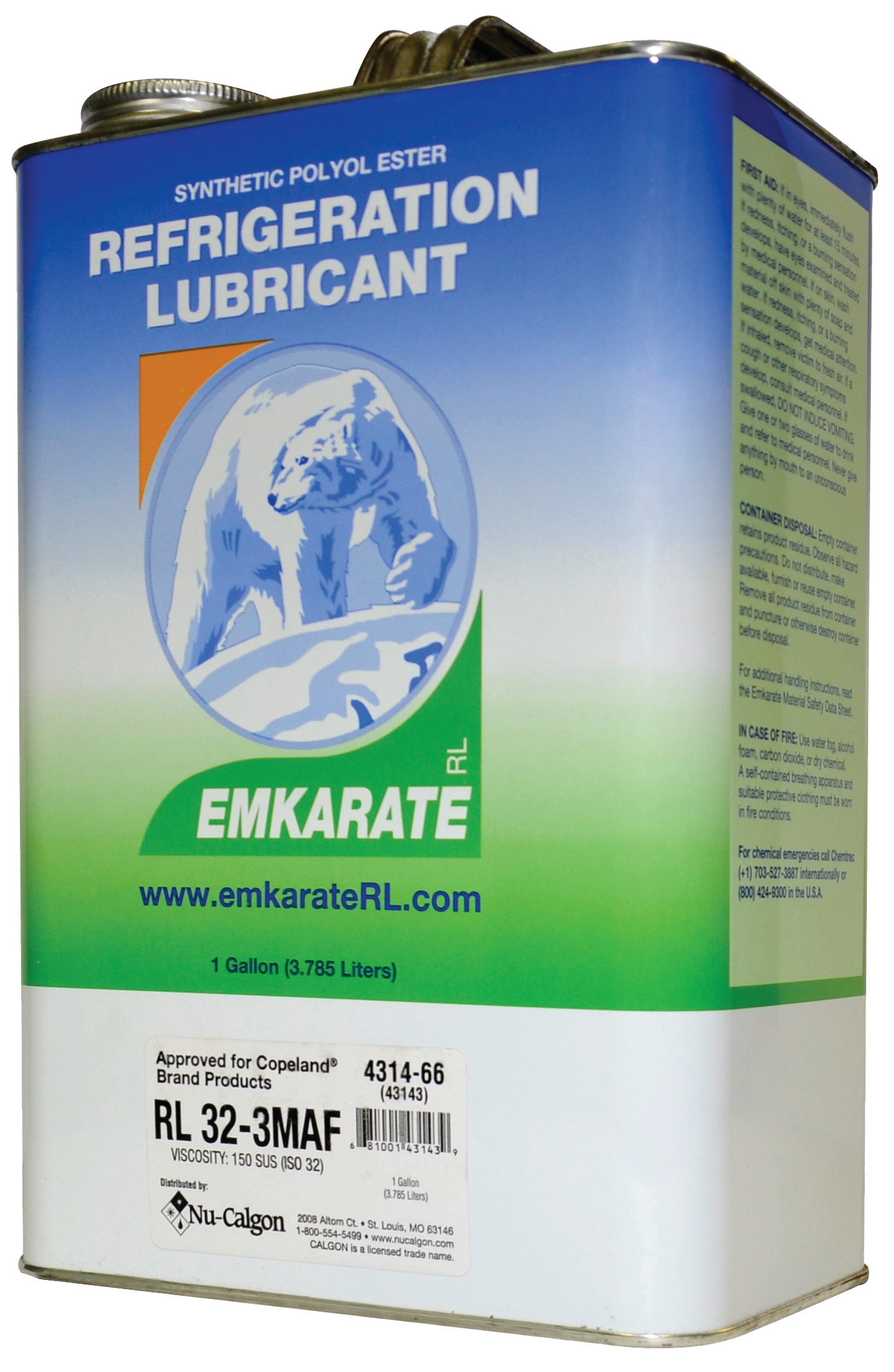 4314-66 P-ESTER OIL RL32-3MAF (GAL) - Lubricants and Oils